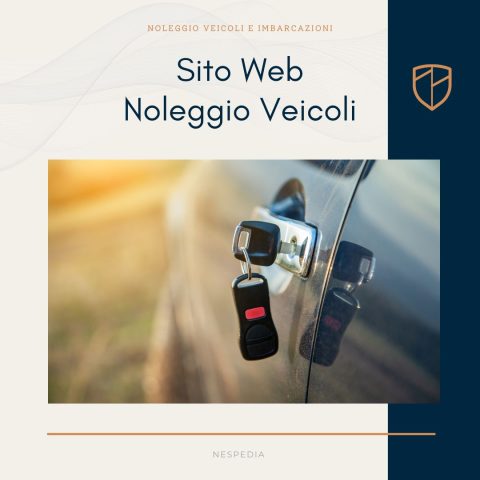 Sito Web Noleggio Veicoli